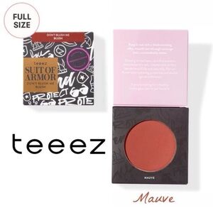 TEEZE Cosmetics Suit Of Armor Don’t Blush Me Blusher in Mauve (matte) | NIB​